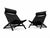 1990s Postmodern Hestra Armchairs by Tord Björklund for Ikea, 1980s, Set of 2 For Sale - Image 5 of 5