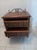 1980s Wicker Rattan Wood Metal Nightstand 2 Drawer Medium Tone Color For Sale In Naples, FL - Image 6 of 6