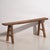 Antique Wooden Bench, 1870s For Sale - Image 10 of 10