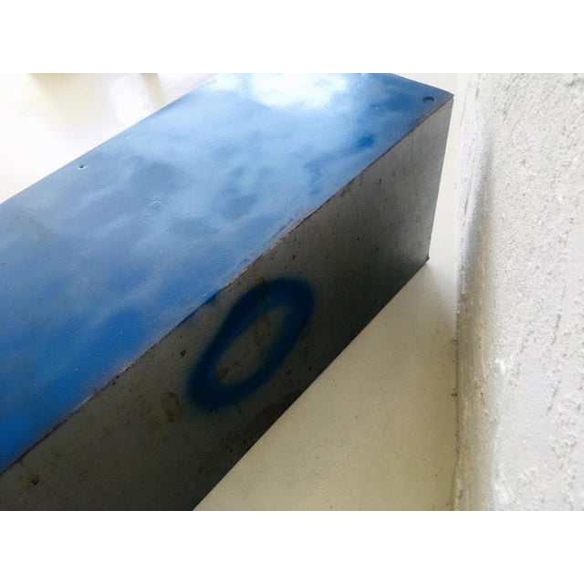 Industrial Metal Sideboard with Drawers, 1950s For Sale - Image 6 of 11