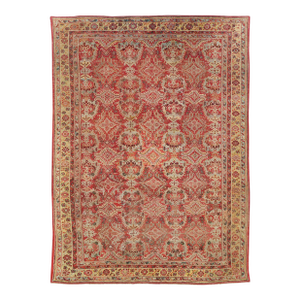 Galerie Shabab Collection Early 20th Century Turkish Oushak Large Carpet