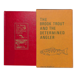 "The Book Trout and the Determined Angler" 1970 Bradford, Charles Barker