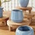 Kenneth Ludwig Chicago Dezie Mini Pots, Set Of 6 For Sale - Image 4 of 14