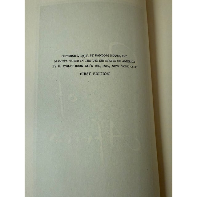 1938 First Edition Out of Africa Hardcover Book Isak Dinesen For Sale - Image 4 of 13