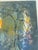 Blue 1960s Signed Hoi Lebadang Floral Lithograph "Epreuve D'artiste" Artist Proof For Sale - Image 8 of 12