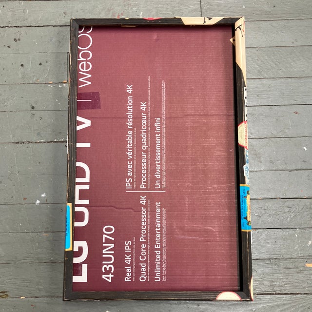 Contemporary Original Wayne Cunningham Abstract Collage/Marker Drawings For Sale - Image 4 of 4