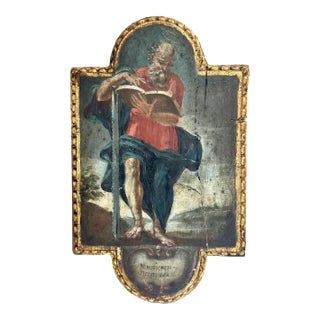 18th Century Italian School St. Jerome "Remissionem Peccatorum" ("Remission of Sins") For Sale