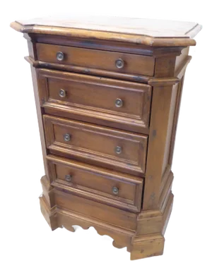 Antique Italian Walnut Side Chest