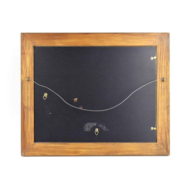 Wood 1996 Watercolor Winter Landscape Painting by T.Haverfield - Framed For Sale - Image 7 of 7