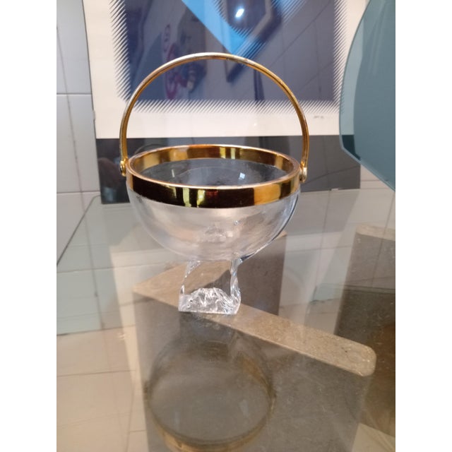 1970s Ice Bucket by Marcello Taddei for Kristall Krisla, 1970s For Sale - Image 5 of 5