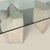 Postmodern Mactan Stone & Glass Dining Table – Vintage Kitchen, 1980s For Sale - Image 4 of 6