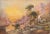 1910s 1910's "Desert Landscape" Oil Painting For Sale - Image 5 of 6