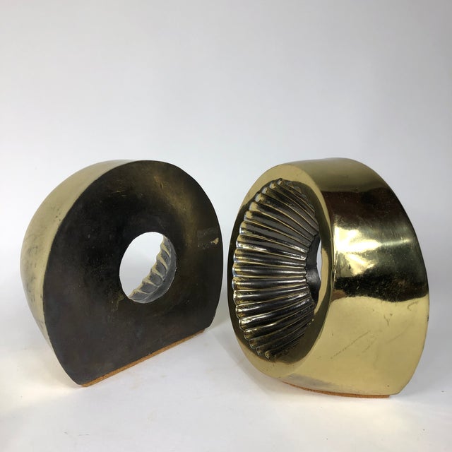 1950s Modern Brass Bookends by Ben Seibel a Pair Chairish