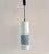 Italian Murano Glass Pendant Fixture by Peter Pelzel for Vistosi, 1970s For Sale - Image 4 of 14