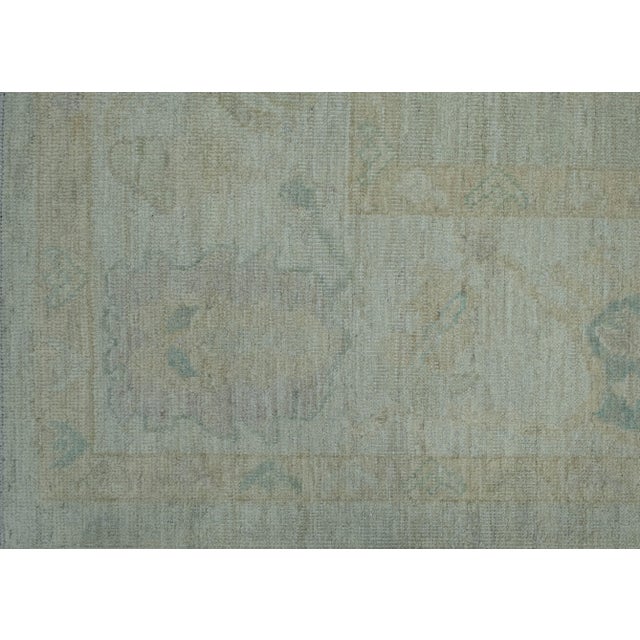 Turkish Oushak Rug 10'2" x 14'3" #18529 For Sale - Image 4 of 8