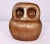 Mid 20th Century Bitossi Style Brass Owl Figurine For Sale - Image 5 of 6