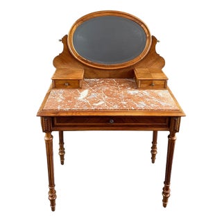 Late 19th Century Louis XVI Style Dressing Table For Sale