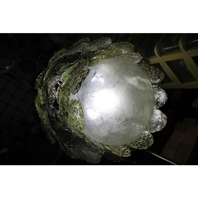 TORCELLO Murano Glass Chandelier by Gino Vistosi, 1960 For Sale - Image 14 of 18