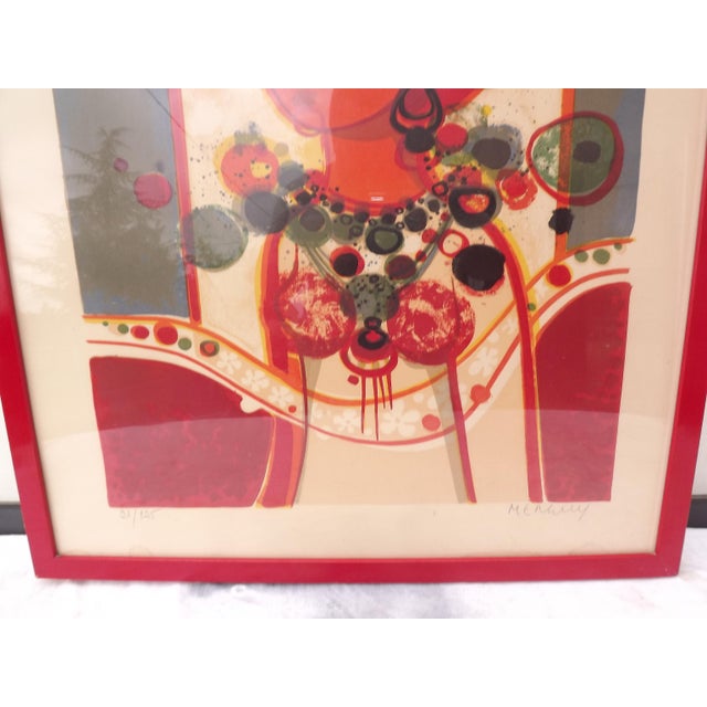 Menguy Frédéric, Lithograph Composition, 1970, Lithograph For Sale - Image 4 of 11