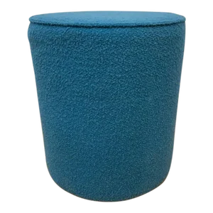 Mid Century Modern Rockwell Unscripted Upholstered Swivel Seat Low Cylinder by Knoll