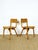 1960s Set of Vintage School Chairs in Beech, 1960 For Sale - Image 5 of 16