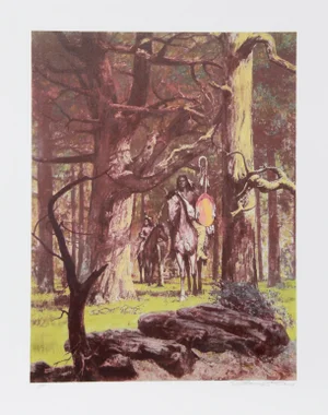 Shannon Stirnweis, Woodland Venture, Lithograph