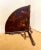 Early 20th Century Asian Chinoiserie Burnt Bamboo Painted Corner Shelf For Sale - Image 5 of 12