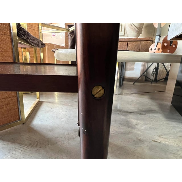 Swedish Teak Sliding Top Bar Cart or Tea Trolley by Yngve Ekström for Kallemo/ Sold For Sale - Image 12 of 12