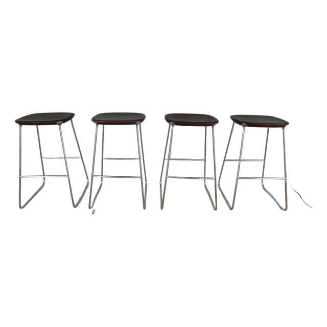 Laine Barstools by Dafne Koz for Bernhardt - Set of 4 For Sale