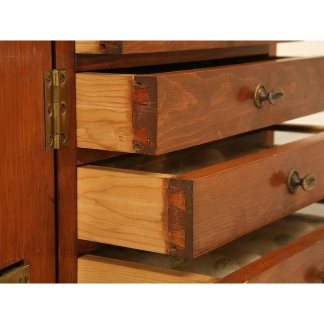 1930s 1930s Specimen Cabinet From England For Sale - Image 5 of 10