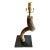 1960s Large Kudu Antelope Horn Turned Into a Table Lamp. For Sale