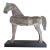 Primitive Folk Art Carved Wooden Horse Statue For Sale