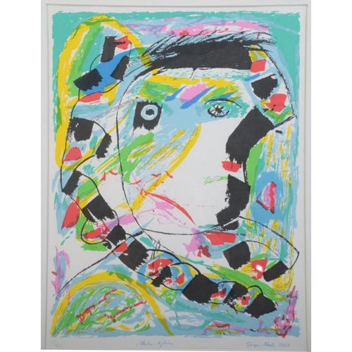 Jørgen Nash, The Heiku Poet, Lithograph For Sale - Image 6 of 6