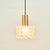 1970s Mid-Century Space Age Amber Bubble Glass Pendant Light by Helena Tynell for Limburg, Germany, 1960s/1970s For Sale - Image 5 of 10