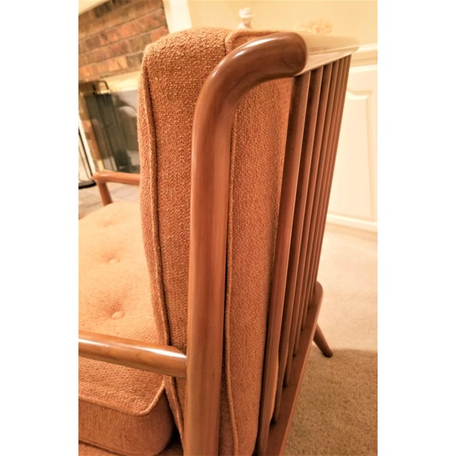 Orange John Stuart Clingman for Widdicomb Lounge Chair (1960s Mid-Century Modern) For Sale - Image 8 of 9