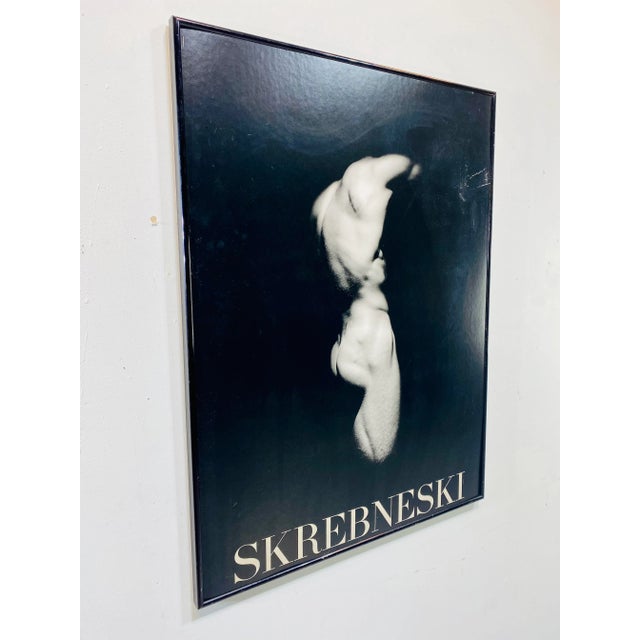 An original vintage Skrebneski Nude Backs Series Framed 1989, Chicago Studios Poster for the Chicago International Film...