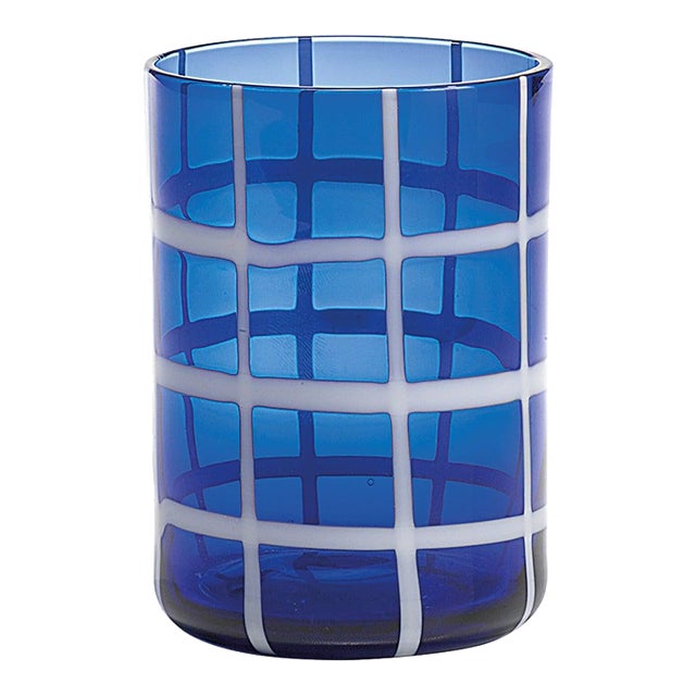 Twiddle Tumbler (Set of 6) - Cobalt Blue For Sale