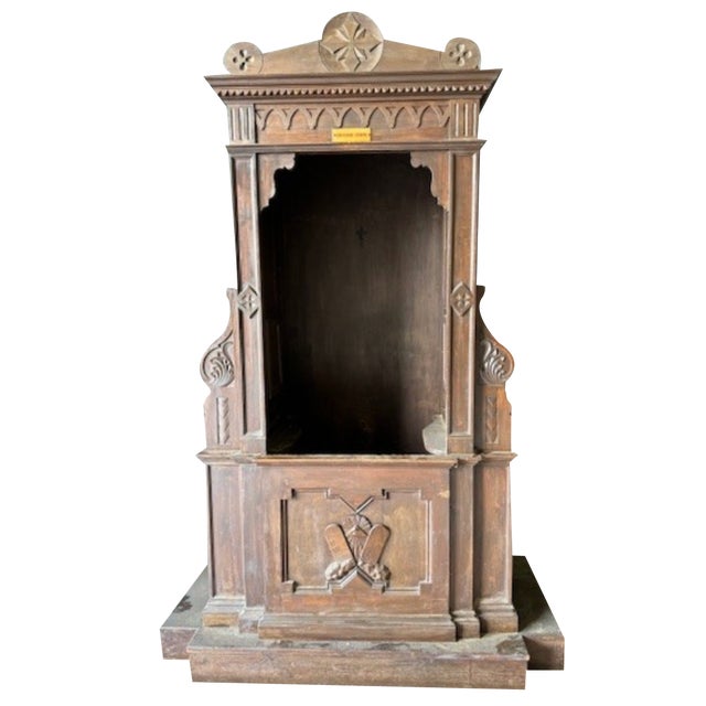 Catholic Confessionals, 1890s, Set of 2 For Sale - Image 11 of 11