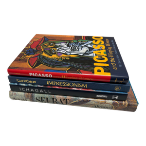 Vintage Impressionist Set of Hardback Art Books-Set of Four