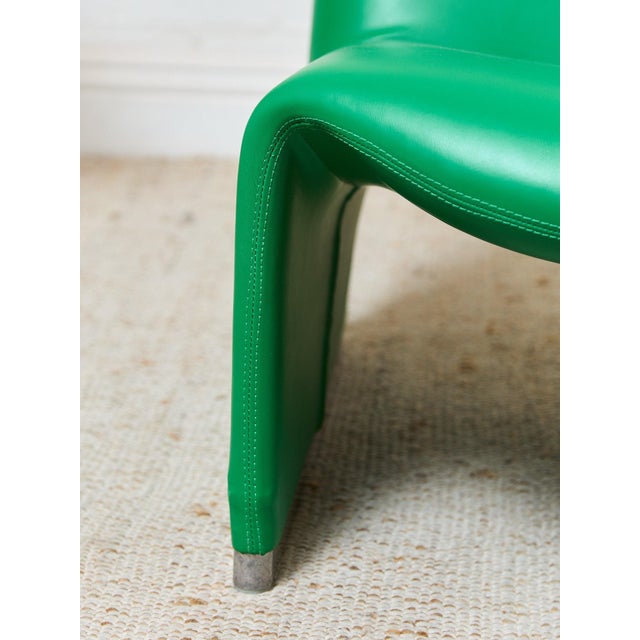 Kelly Green Upholstery Styled After Giancarlo PIretti for Castelli, 1969 For Sale - Image 12 of 12
