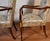1980s Hickory Chair English Hepplewhite Mahogany Inlay Pair of High-Back Chairs For Sale - Image 15 of 17