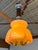 Amber Colored Murano Glass Ceiling Lamp, Italy, 1960s For Sale - Image 10 of 14