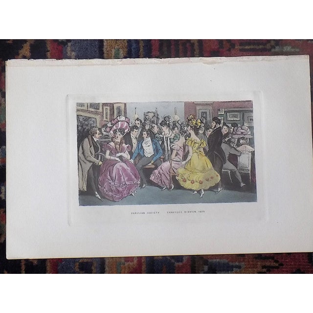 Antique 19th Century French Genre Scene Engravings-Genre Scenes - Set of 6 For Sale In Cincinnati - Image 6 of 10