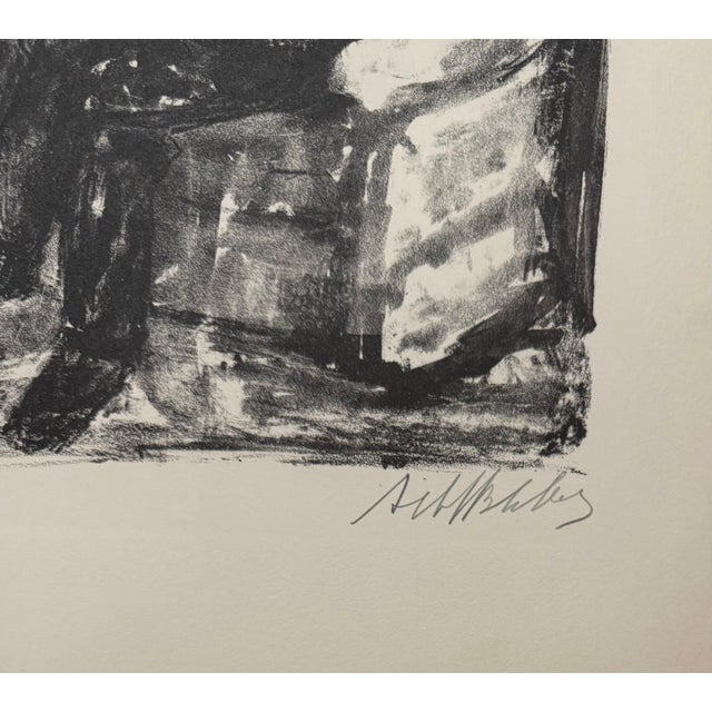 1960s Arbit Blatas, Lithuanian French Artist Arbit Blatas Lithograph Edouard Vuillard Ecole D'Paris, 1962 For Sale - Image 5 of 6
