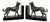 Art Deco French Bookends with Wolf Dogs in Silver Patinated Metal, 1930s, Set of 2 For Sale