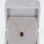 Modern 1.6Ct Red Spinel Solitaire Pendant Necklace With Chain in Solid 14k Gold, 8x6mm For Sale - Image 3 of 8