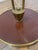 Metal Vintage Standing Lamp in Brass and Enamel by Zukov, 1970 For Sale - Image 7 of 8