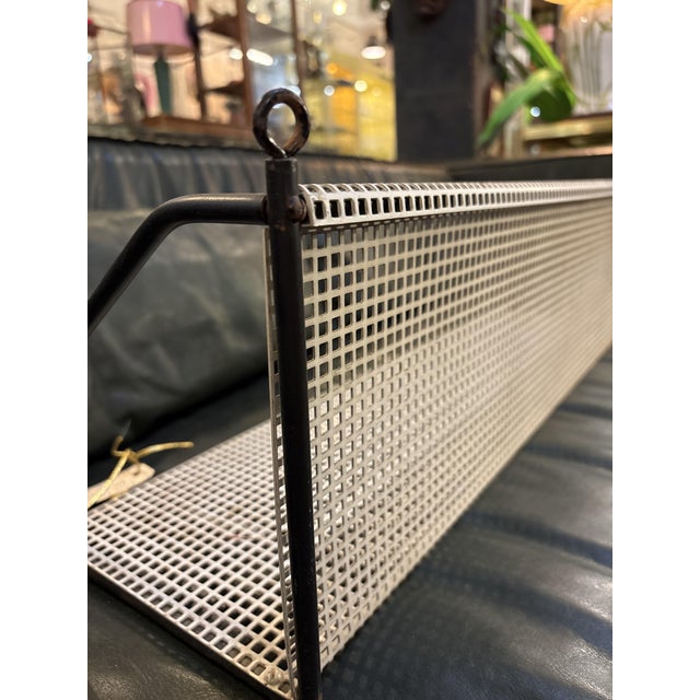 1950s Metal Wall Shelf from Pilastro, 1950s For Sale - Image 5 of 14