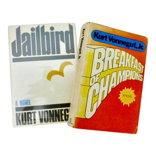 1970s Vintage Vonnegut Books - Set of 2 For Sale