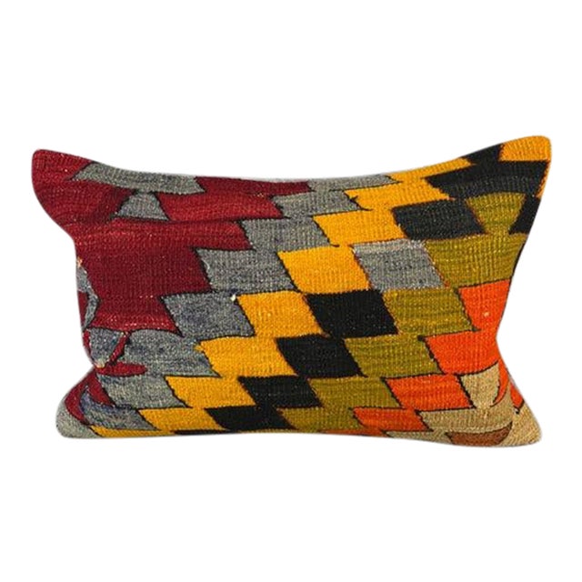 16 x 24 Kilim Pillow Turkish Sultanate Serenity Pillow Cushion Cover For Sale